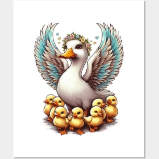 Feathered family forever! Posters and Art
